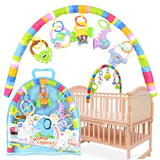 Children Fitness Rack Baby Gym Play Mat Infant Toys Piano Keyboard Music Blanket Intellectual Development Early Education Rug